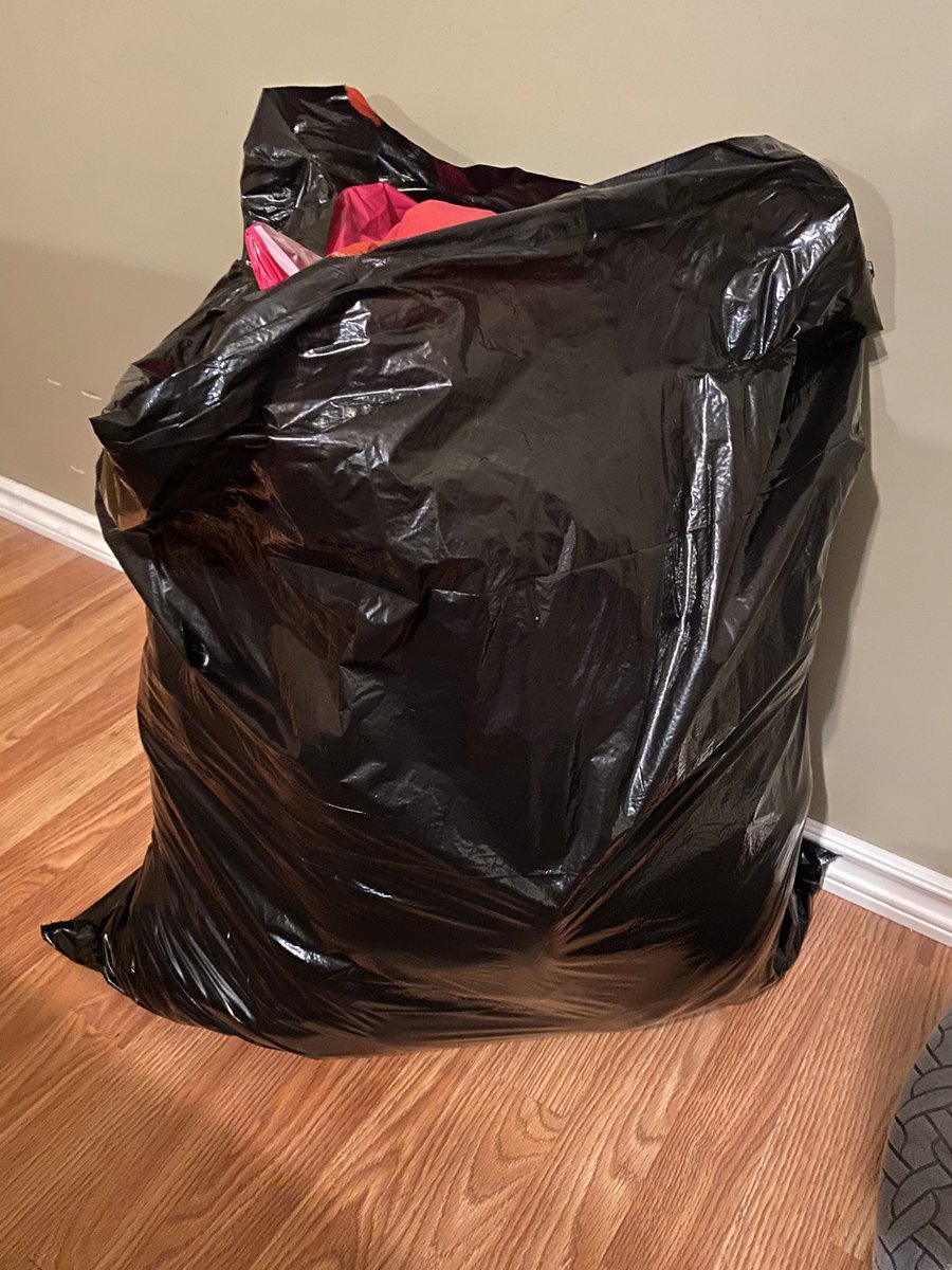 Day 7!  Donate!  Gave another bag of clothes to an organization that will pass along to those who need (at the rate that my boys are growing, it seems like we have a bag a month!) #drjodychallenge￼ #yorktonstalkers <a href="/DrJCarrington/">Dr. Jody Carrington • Psychologist</a>