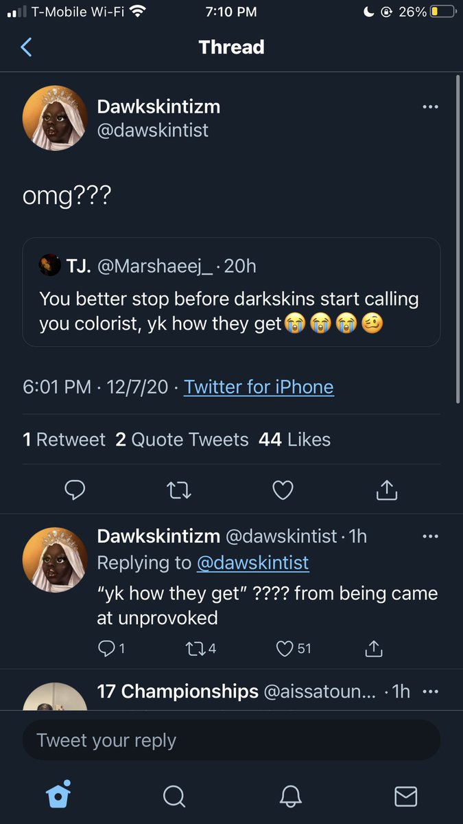 Completely unprovoked