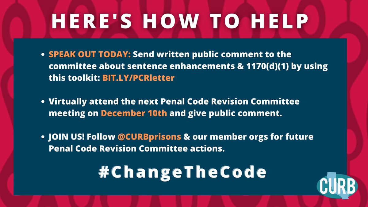 Curb As Covid19 Ravages Through Prisons Pc1170 D 1 Resentencing Has Been One Of The Few Paths To Freedom For Our Loved Ones Inside Tell The Penal Code Revision Cmte To Changethecode Curb As Covid19 Ravages Through Prisons Pc1170 D 1 Resentencing Has Been One Of The Few Paths To Freedom For Our Loved Ones Inside Tell The Penal Code Revision Cmte To Changethecode