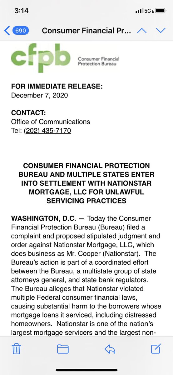 This $86.3 million dollar settlement was a true team effort and a win for consumers.  #consumerprotection #consumerfinance #consumerfirst #mortgage