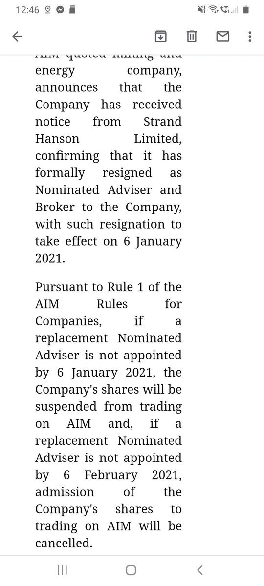 Phulbari Solidarity ফুলবাড়ি সাংহতি দল (@psg_bd) on Twitter photo Protests work.The Nomad has resigned from #GCMResources.
If GCM don’t have a new nomad by January 2021, they’ll have to cease trading. Nomads don’t usually drop companies.
Whilst London Stock Exchange <a href="/LSEplc/">London Stock Exchange</a> fails us, our persistent campaigners #PhulbariSolidarity help us win✌ Protests work.The Nomad has resigned from #GCMResources.
If GCM don’t have a new nomad by January 2021, they’ll have to cease trading. Nomads don’t usually drop companies.
Whilst London Stock Exchange <a href="/LSEplc/">London Stock Exchange</a> fails us, our persistent campaigners #PhulbariSolidarity help us win✌