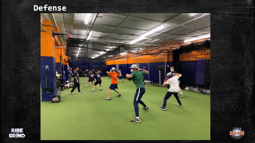 Team Crush Baseball Winter Training Week 1 Infield