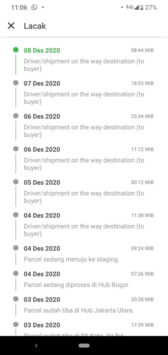 Masih gue liatin nih <a href="/anteraja_id/">𝐀𝐧𝐭𝐞𝐫𝐚𝐣𝐚</a>, <a href="/tokopedia/">Tokopedia</a> <a href="/TokopediaCare/">TokopediaCare</a> gimana nih pelayanan mitranya. <a href="/YLKI_ID/">Indonesia Consumers Organization</a> tolong dipantau coba nih, pihak ekspedisi yg ngerugiin pelanggan. Barangnya mau dipake cepet tapi malah nyangkut lama di pengiriman. #anteraja #entaraja #anterajaid