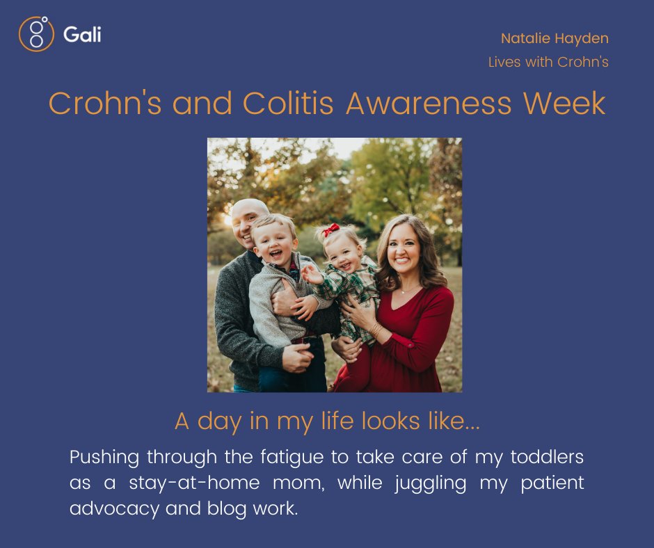 GaliHealth's tweet image. We appreciate you and all you do in the #IBDcommunity, @nataliesparacio!

#ccawarenessweek #ibdvisible