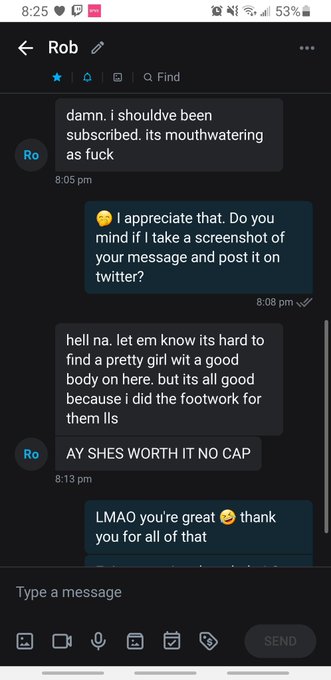 Don't listen to me about my #Onlyfans ... Listen to Rob 🤣 https://t.co/kvL3828KmE<a href="/tag/onlyfans"class="tags">#Onlyfans</a>