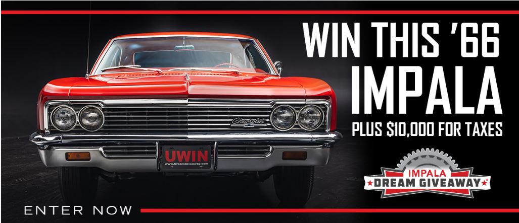 DreamGiveaway's tweet photo. Did you see this? Feast your eyes on this 1966 Chevy Impala 427 from the charity sponsored Impala Dream Giveaway and enter to win it!
https://t.co/LhX5E5vVBV #Impaladreamgiveaway #WinImpala #RareImpala #Numbersmatching #Fullyrestored https://t.co/pSaNbuifr7
