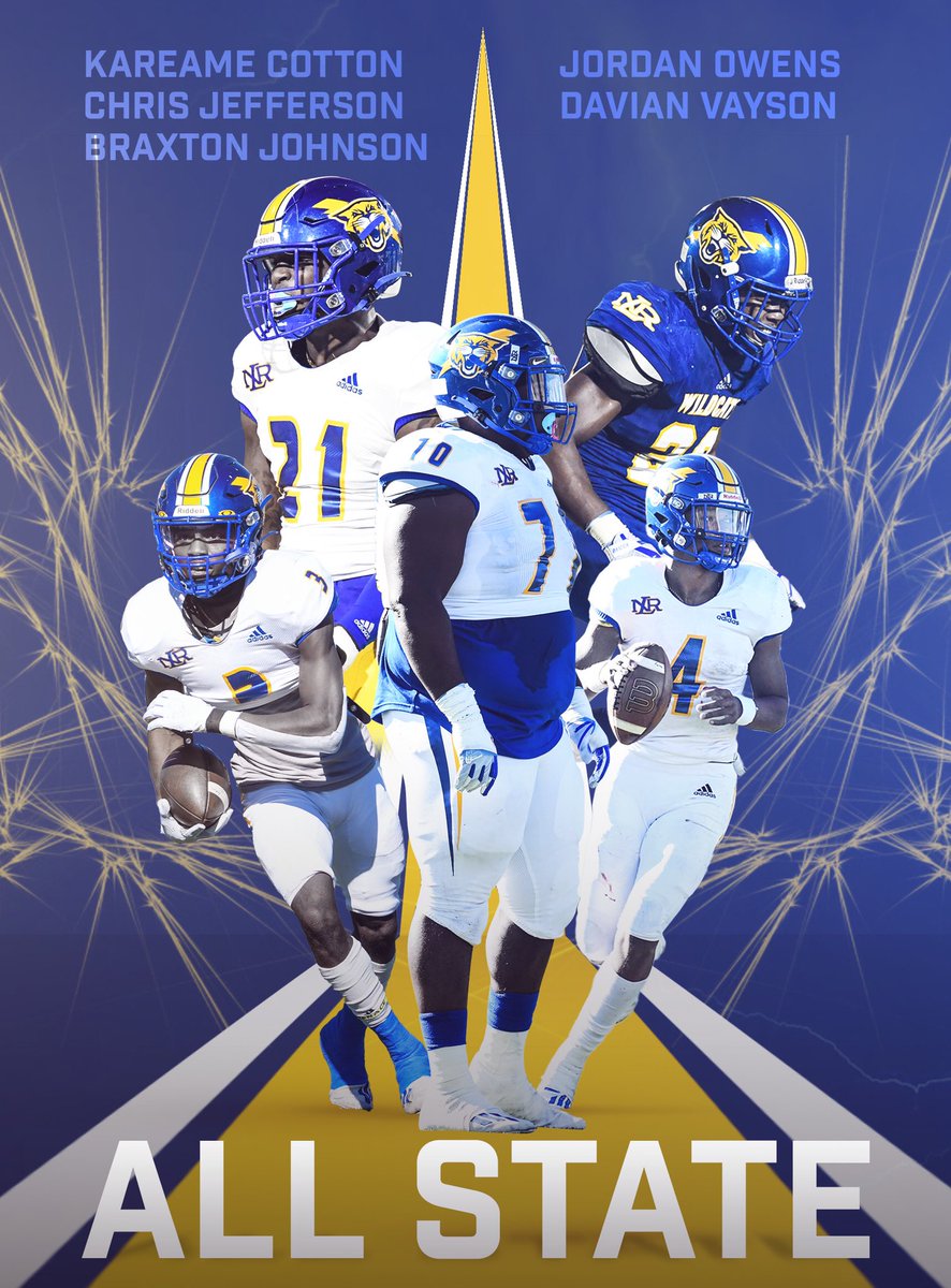 NLRFB's tweet photo. Congratulations to these @NLRFB players who earned All State and All Conference honors! Great Work! @Kareame4  @ChrisLJefferson @braxjohnson03 @JojoOwens21 @Davian_Vayson @GlossonVVR @Felixwade3 @Fredrickodonald @Corliss_53 @NewEraMari @JETREED69 @MarcusStovall14 @NLRdre51 https://t.co/DwUxPTnxQF