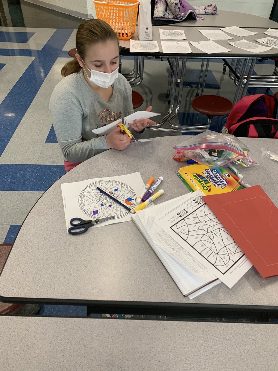 Students working hard on their Holiday Stocking craft. They flipped the stocking open to create a list of things they were hoping to get! It was exciting to see what they came up with! #BCSDEaglePride #fantasticfourth <a href="/JAG00815/">Jenn Goodwin</a>