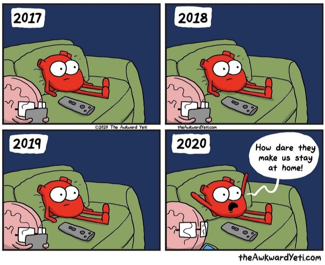 On a lighter note...
<a href="/theawkwardyeti/">the Awkward Yeti (Nick Seluk)</a>