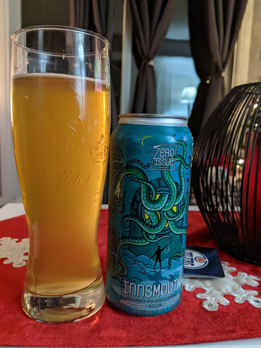 JustRealReview1's tweet photo. 7. Zero Issue - Innsmouth - Mango Passionfruit Sour

Tastes like Cthulhu's taint.

I like craft beer not Lovecraft beer. 

#Likecraftnotlovecraft
#Justrealreviews https://t.co/kl5GoVzonE