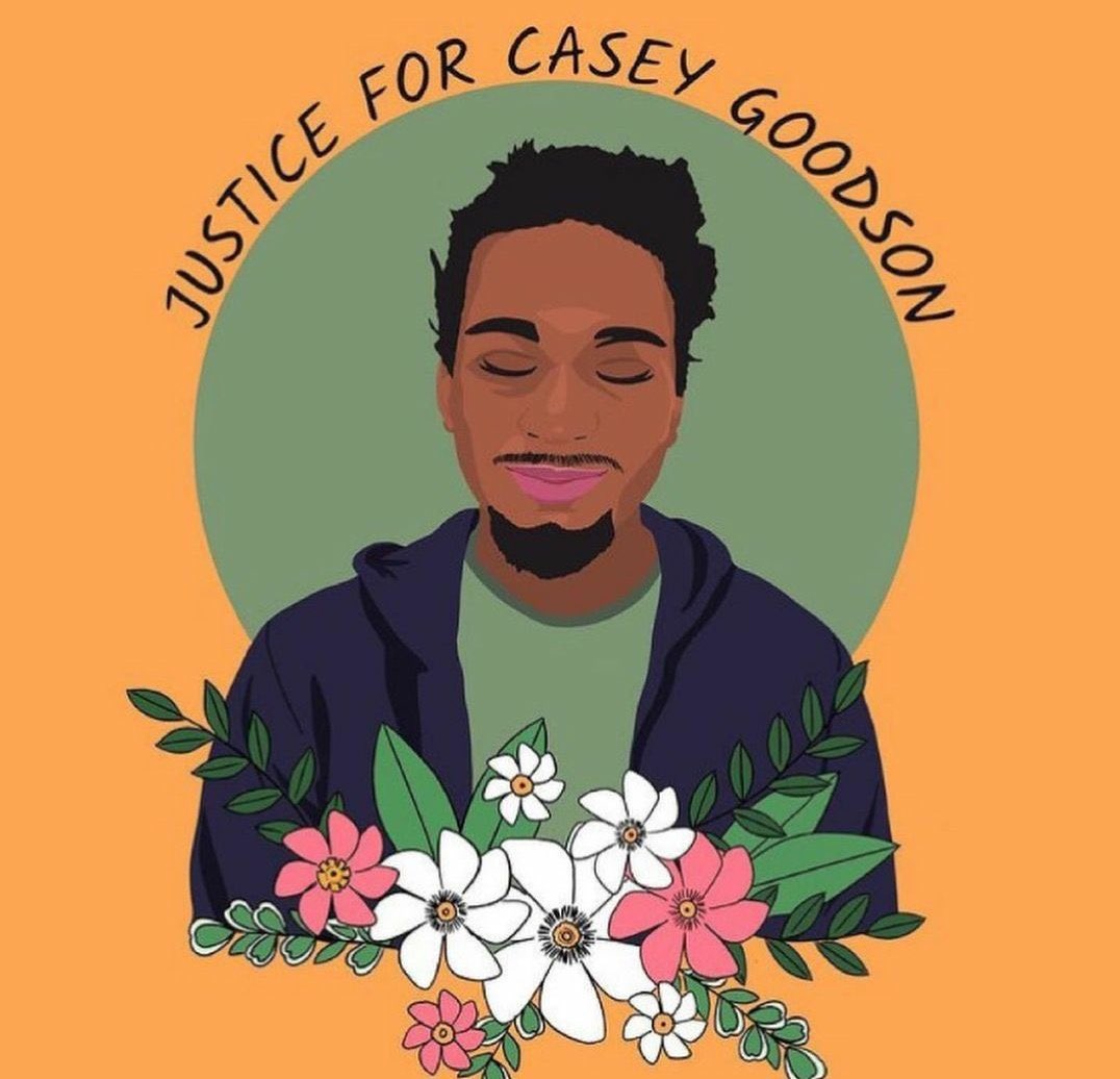 blairuuu's tweet photo. It doesn’t matter whether my audience is targeted towards children or not, EVERYONE should be aware of the police brutality shown to people of color. 

Say his name. 

#JusticeForCaseyGoodson #blacklivesmatter https://t.co/Ko0mAsjy9j