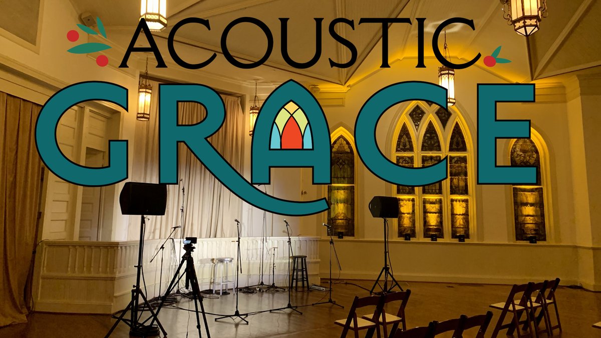 Using this shot inside the BEAUTIFUL Brooklyn Grace to remind you our Acoustic Grace Holiday Show is coming up this Thursday! This show will feature original music and some of your favorite yuletide classics!

We'll start live streaming the fun at 7:30pm on our Facebook page!