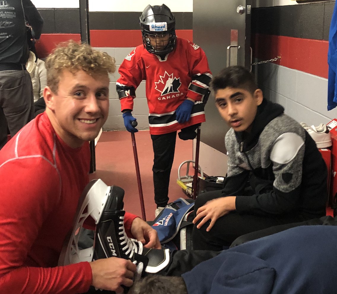 wpg_nsa's tweet photo. Happy for @SNAcommunity! Sad for @wpg_nsa. Our @michaelkananoja is sharing his passion for sport and community with a full-time job there. Michael brought so much to our program. We will miss him and thank him for his time with us. https://t.co/vykdso6d8v
