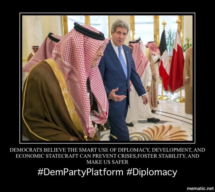 The United States should be at the head of the table whenever the safety and well-being of Americans is at stake, working in common cause with our allies and partners. 3/11  #DemPartyPlatform  #AmericanDiplomacy