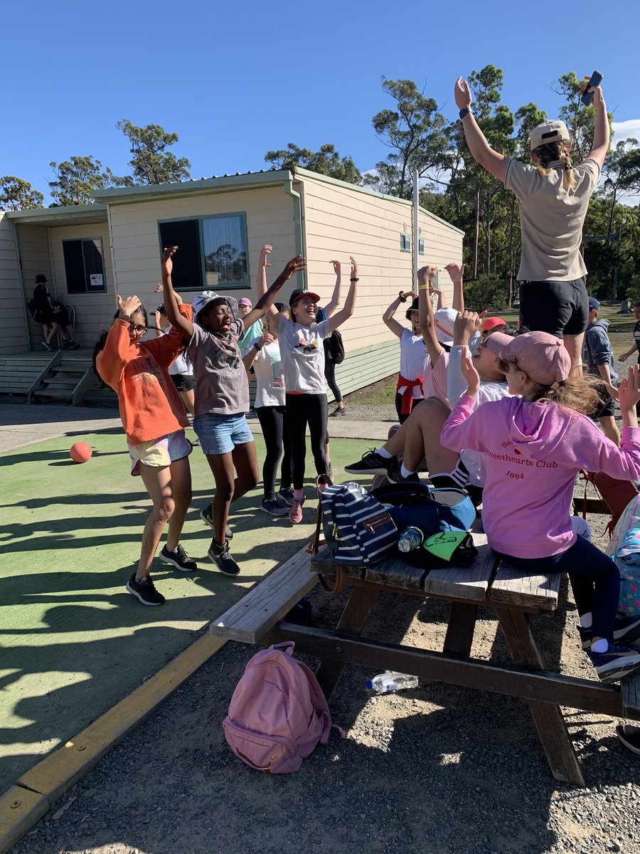 🏕 Year 6 Camp Update... 🌞Sun is out again, today’s activities include the giant swing, ropes course and zip lining.... and snow cones! #Stage3 #CampUpdate #Part1