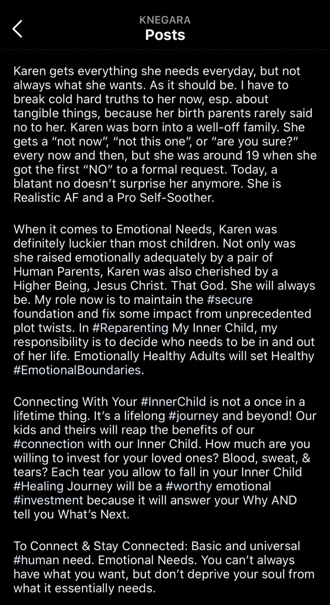 nataliaaratna's tweet photo. can relate. Skrng udh punya Abe, pelan2 reparenting my inner child. Karena asupan nutrisi yg baik tanpa diimbangi kondisi jiwa yg baik adalah sama aja. “Healing Journey will be a worthy emotional investment” kalo kata @knegara ❤️ https://t.co/fERiwkf8iu