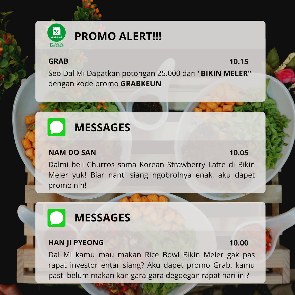 HiDws_'s tweet photo. Kira-kira Seo Dalmi bakal milih makan siang sama siapa yaa? π€―
#TimJiPyeong
#TimDoSan
#StartUp
@GrabID https://t.co/jLuPSIHlez