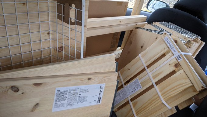✅ successful IKEA trip.   Time to make space for more #3Dprinters 😻 https://t.co/YByatph9Ci<a href="/tag/3dprinters"class="tags"><span>#3dprinters</span></a>