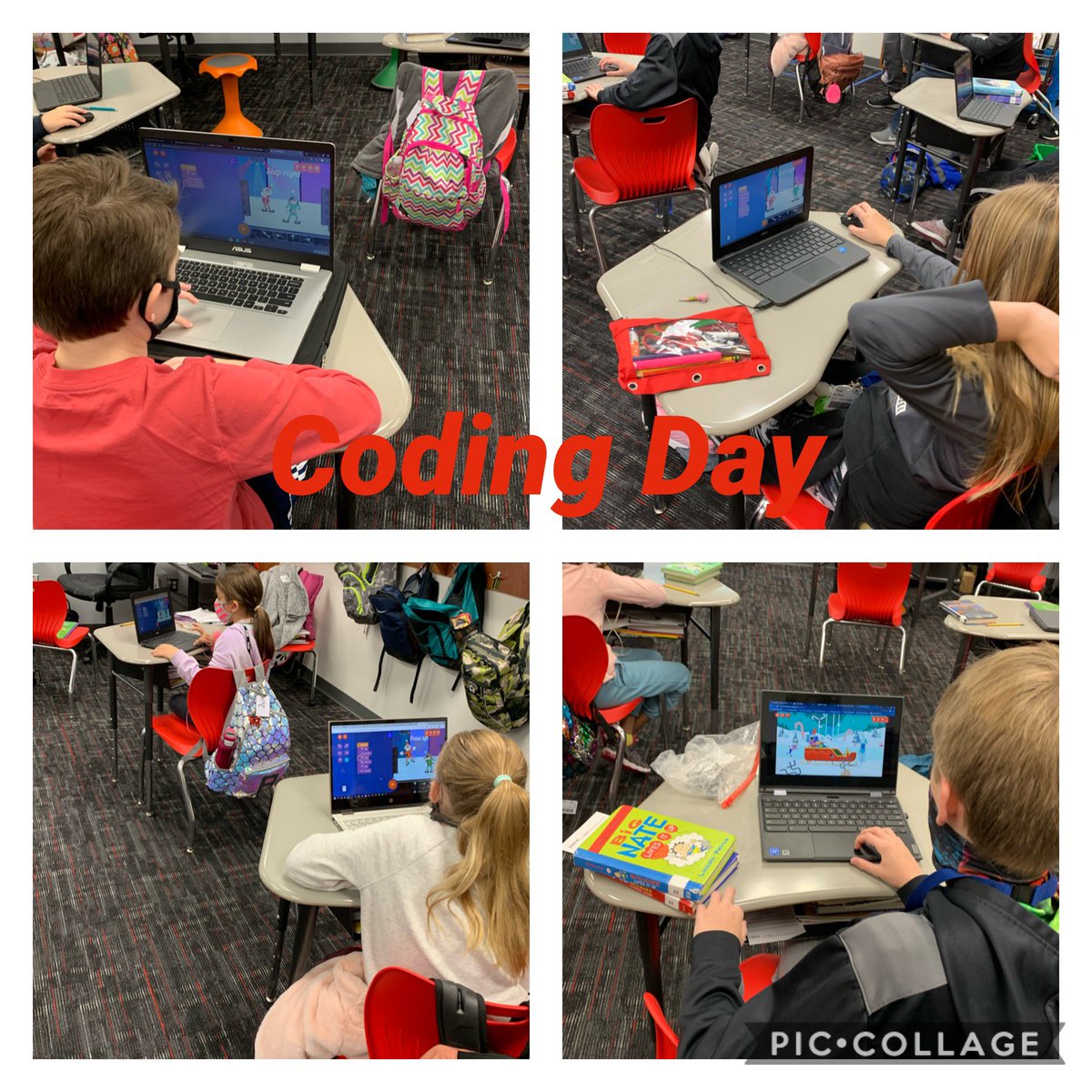nab_linda's tweet image. Another great lesson from our fabulous librarian. #codingrules @PrestonElem18 @Preston_Library