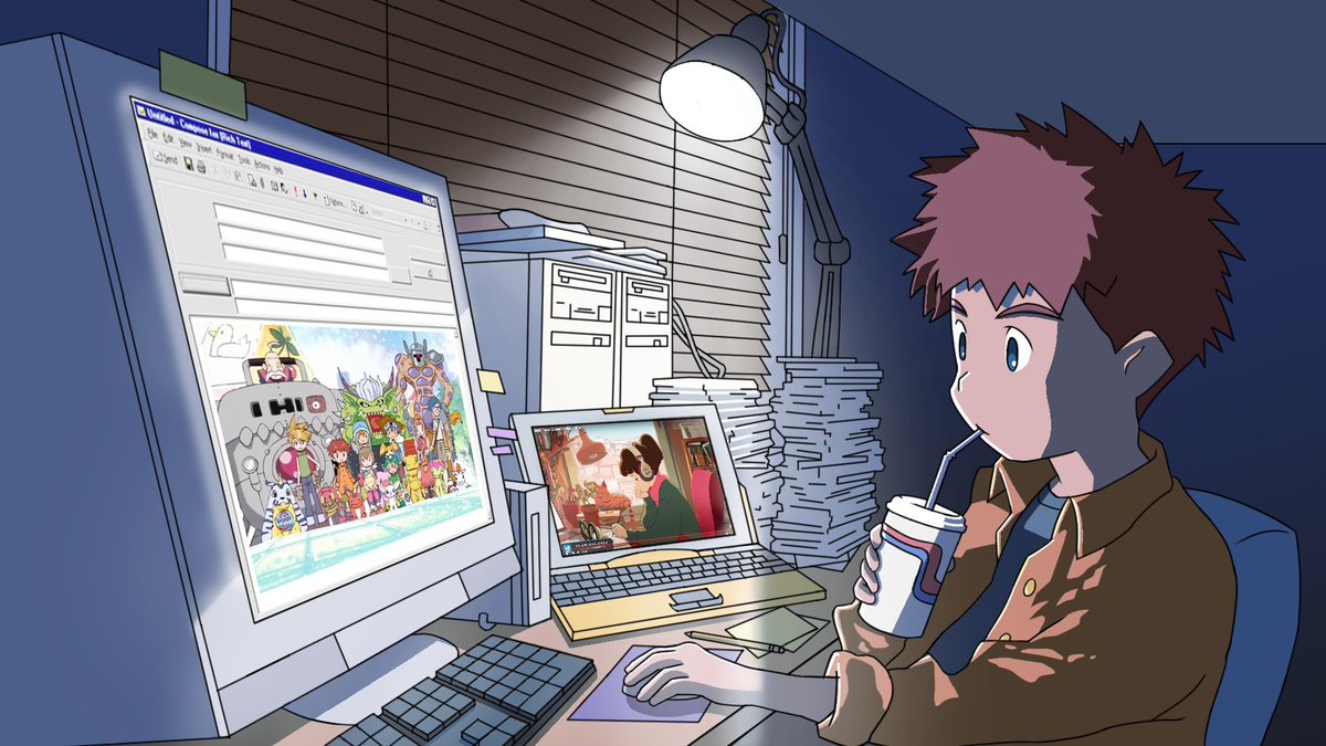 its_no_el's tweet photo. #Digimon #lofi https://t.co/sMdU3F6cxA