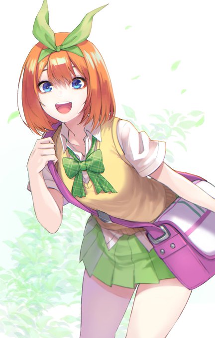 れこ / Re:さんがTwitterに投稿した中野四葉(五等分の花嫁)のイラスト。