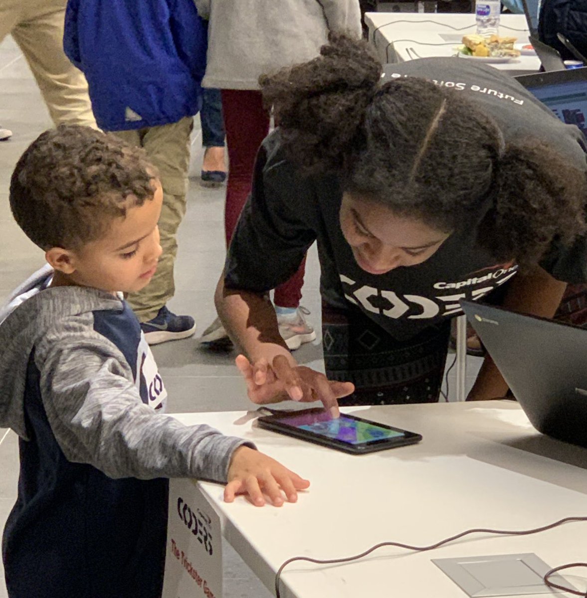 dehartSTEM's tweet photo. Everyone, regardless of age, got involved! https://t.co/OIwfL0aJBd