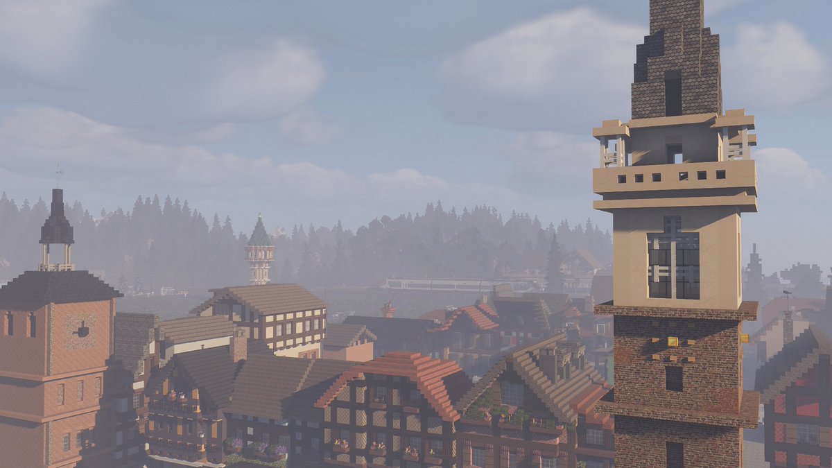 Beffroi of Obernai, Alsace, France
Minecraft <a href="/amberstone_fr/">Amberstone</a> server
Pack Amberstone 3.55 
#minecraft #architecture #France #alsace