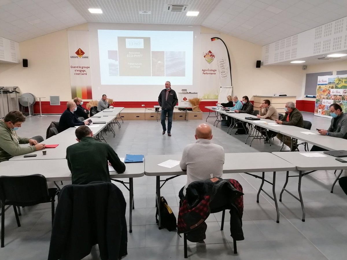 CarreFerme's tweet photo. Lancement des formations #HVE de l'association #EcoPhyt pour le secteur #ArtoisDouaisis : 2 jours en collectif pour construire une trajectoire crédible et personnalisée de transition dans #agroécologie et #innovation https://t.co/bikcn2Gm8m