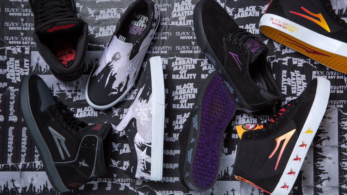 Lariattstore's tweet photo. Black Sabbath x Lakai Available now 🔥 https://t.co/Gb7thHKWVV #lakai #blacksabbath https://t.co/8oBzZk1gs8