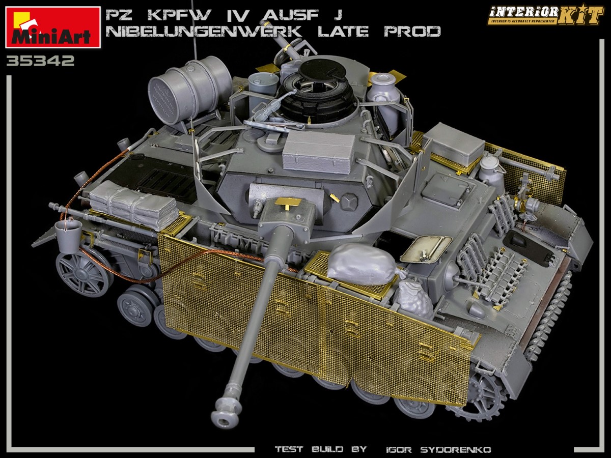 Build Up Photos Part №3 of #MiniArt Kit: 35342 Pz.Kpfw.IV Ausf. J