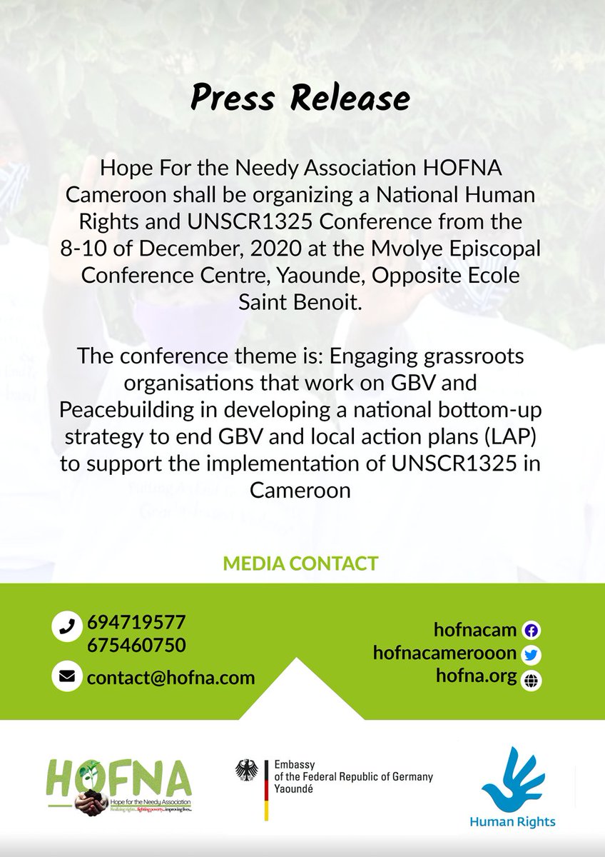 HOFNA Cameroon tweet media