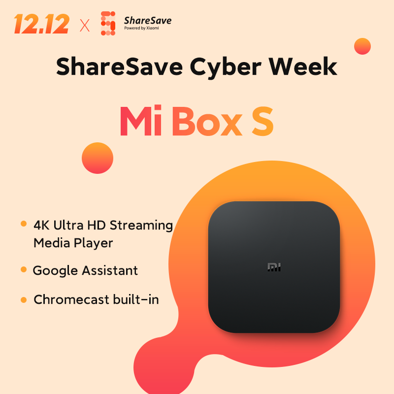 ShareSavebyMi's tweet photo. Bintang utama hari ini adalah Mi Box S!

Mi Box S didukung oleh Android TV, mudah digunakan dan menunjang Google Assistant dan Chromecast serta menghadirkan dunia konten yang dapat dinikmati seluruh anggota keluarga.

https://t.co/LI1BuJP0WH
#cyberweek https://t.co/3txkblnpya