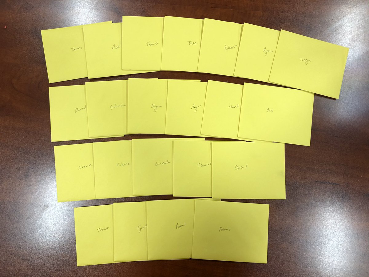 Kicking off D38 &amp; D93 appreciation week with some snacks and personalized thank cards for the team. For all the hard work they have put in this year!! <a href="/hmalak/">Sam</a> <a href="/THDMikeP/">Mike Powell</a> <a href="/JasonArigoni/">Jason Arigoni</a> <a href="/V_Soto_G/">Vanessa Soto-Garcia</a>