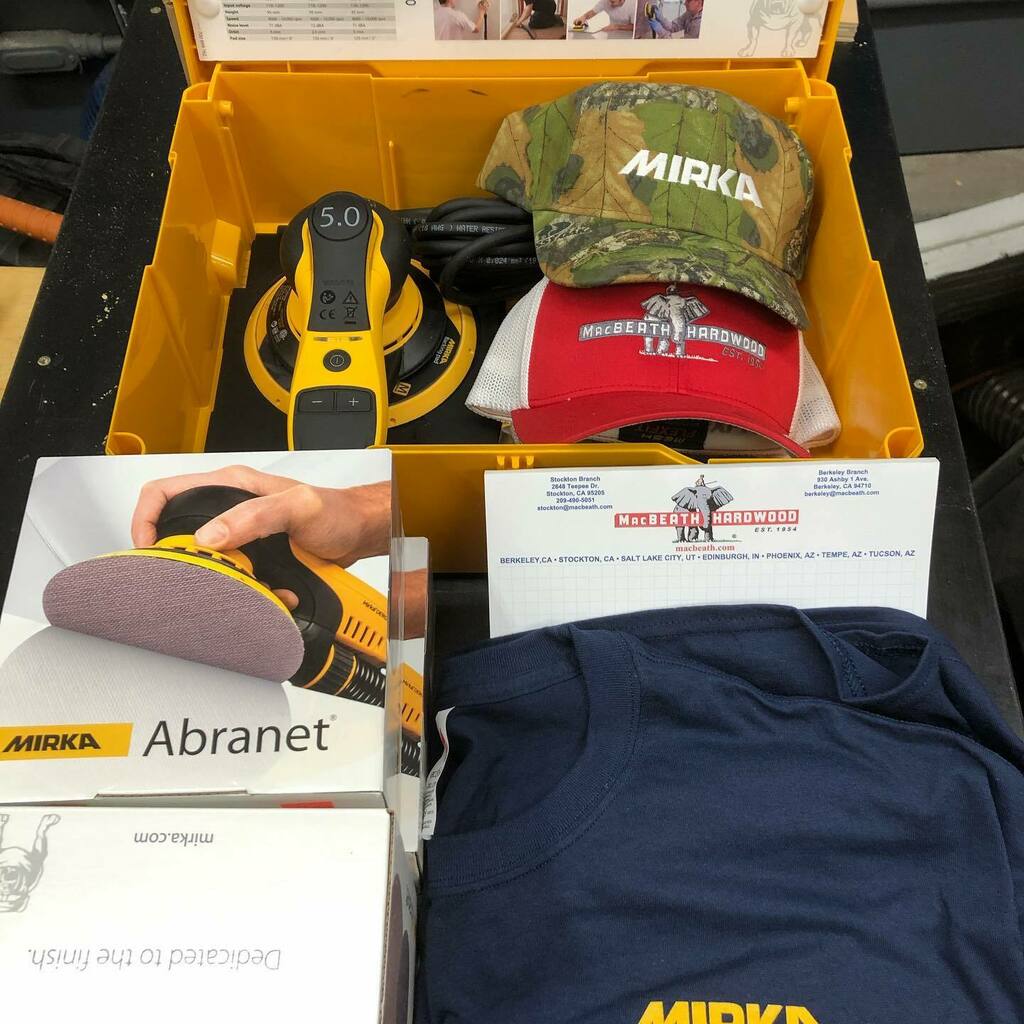 mkngjoy's tweet photo. Special thanks to Rusty at @macbeathhardwood for getting this @mirka_usa DEROS starter kit over to me quick-fast!! the #merch is a fun bonus!
.
@anotherwoodshoppodcast @coffeycustombuilds @ptreesworkshop @danieldunlap.woodworks have been raving about thi… https://t.co/w8eTswvFeo https://t.co/D7TqW6zE18