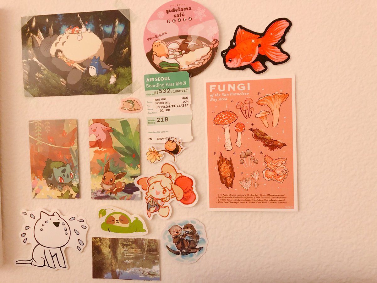 @faunaparra I got my print and sticker and they're so cute ! 