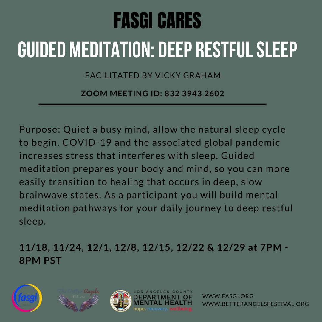 fasgibayanihan's tweet photo. #fasgicares is offering #free guided mediations to help ease the stress of the #covid19 pandemic. Join us for a moment of mindfulness. #health #meditation #filipinxtwitter #pilipinxtwitter https://t.co/iU4pla7RmJ