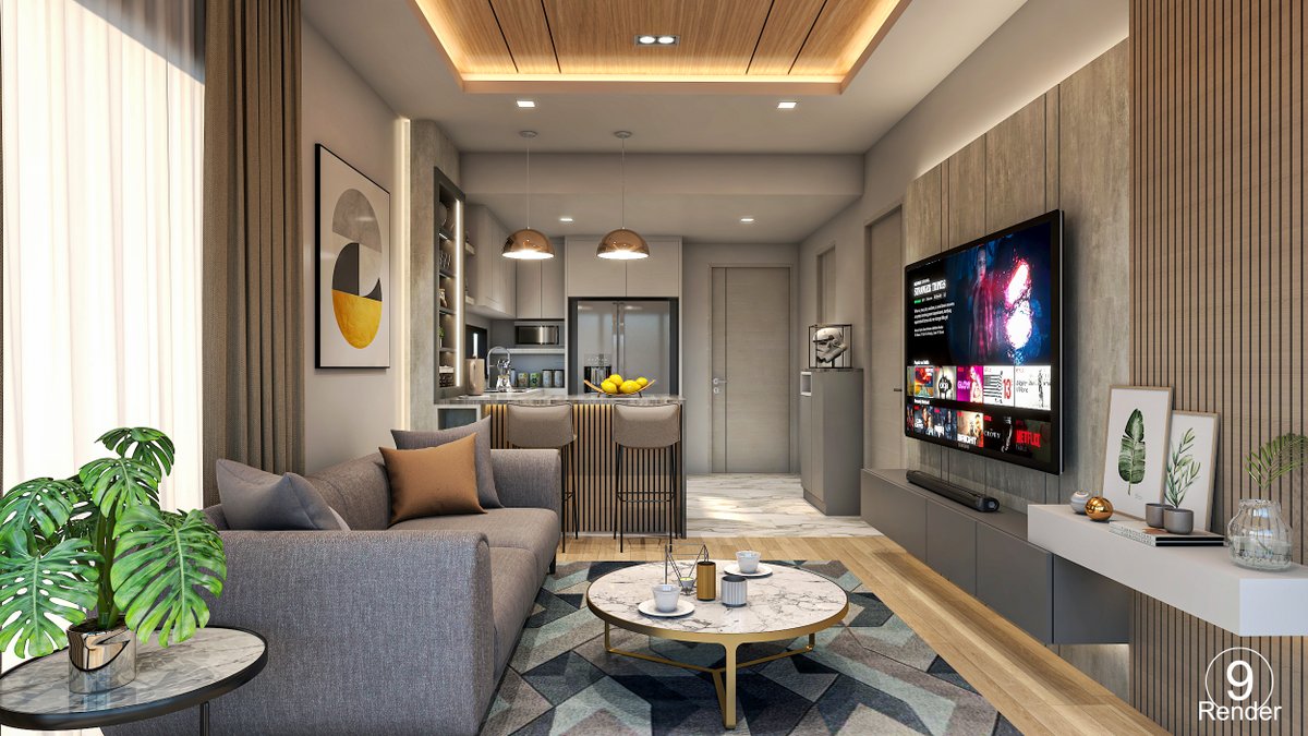 9Render's tweet image. Living &amp;amp; Pantry 
Owner : V.T. arch
3D : 9render
รับทำภาพ Perspective , Animation
รับสอน Vray สอนสด / สอนออนไลน์
Contact : 084 702 3713 , id line : 9render
#ออกแบบตกแต่งภายใน #interiordesignideas  #สอนvray #สอนLumion #interiordesign #architecture #visualizer
#vray #SketchUp