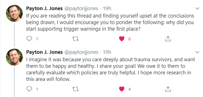 Great thread from the first author of the paper, Payton Jones:  https://twitter.com/paytonjjones/status/1269990477576667145"If you are reading this thread and finding yourself upset at the conclusions being drawn, I would encourage you to ponder the following..."