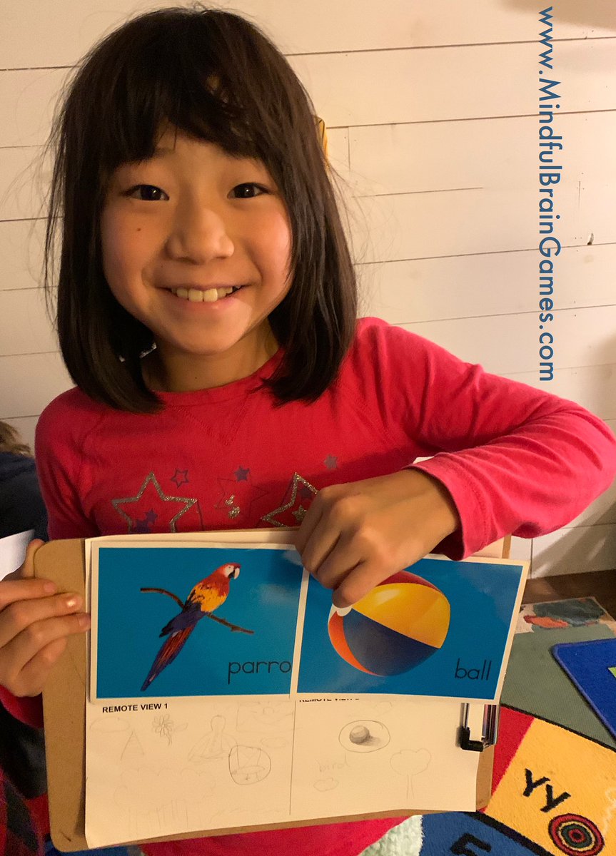 FunMindfulBrain's tweet photo. Young remote viewer in training gets two out of two targets correctly. Consistency leads to mastery. Well done!
https://t.co/le3aPNgaot
#focusgame #RemoteViewing #focus #brain #intuition #mind #mindful https://t.co/tzihRQqiBU