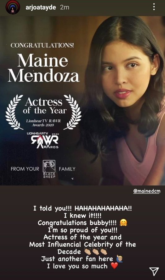 salome_isip's tweet photo. Love na love ka ng no.1 fan mo 

#MaineMendoza @mainedcm https://t.co/5tMcuvIpTv