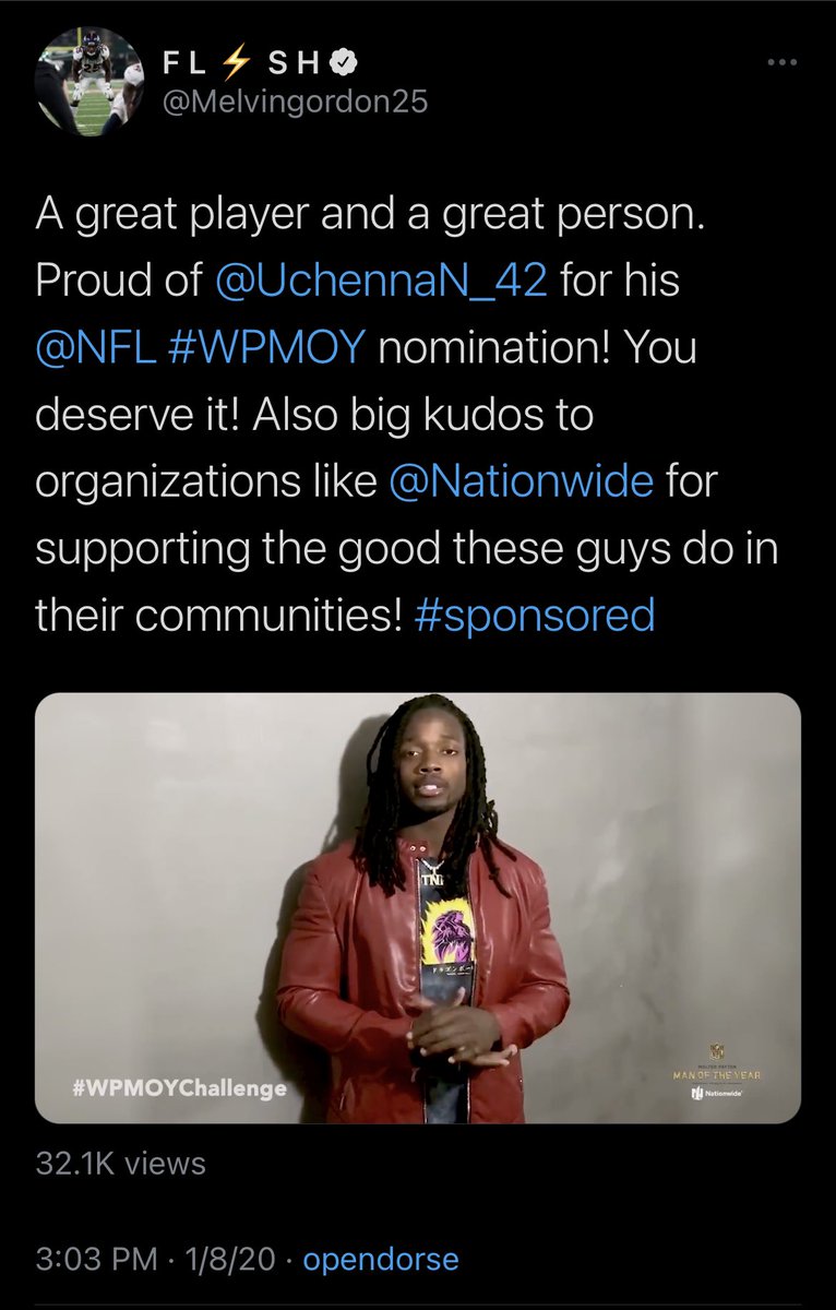 While StateFarm is narrow in their athlete selection and DEEP in traditional activations (TV ads)...Nationwide is DEEP in their athlete selection and all-in on digital activations (social posts)...