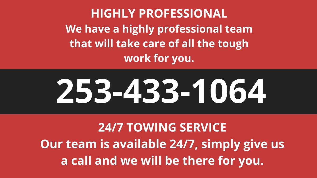For #emergencytowing call us anytime, we’ve got you every step of the way 🚖🚘🚍🚨. 
#emergencytowingtacoma #roadsideassistancetacoma #lightdutytowing #carlockoutassistance #flatbedtowingtacoma #247roadsideassistance #longdistancetowing #FlatbedTowing #towingindustry #localtowing