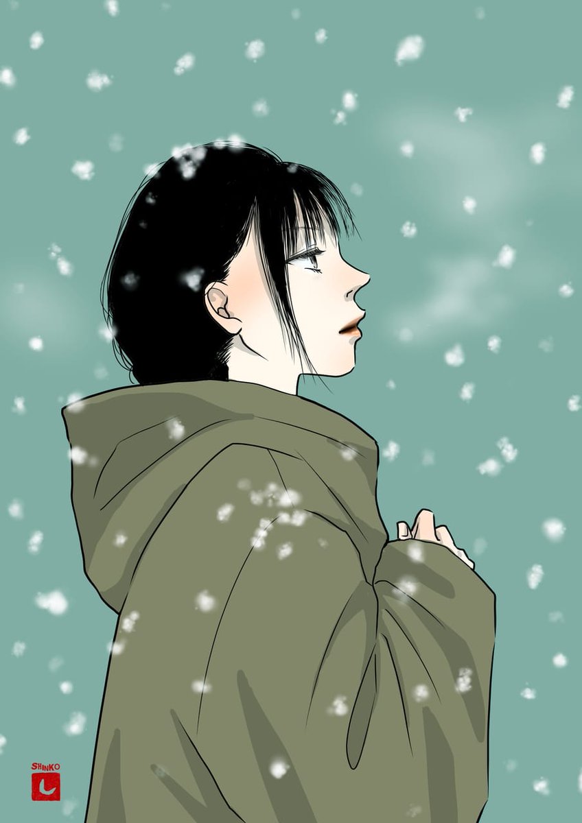 雪 T Co Opjyo7ombe Artstreet Me 新香のイラスト