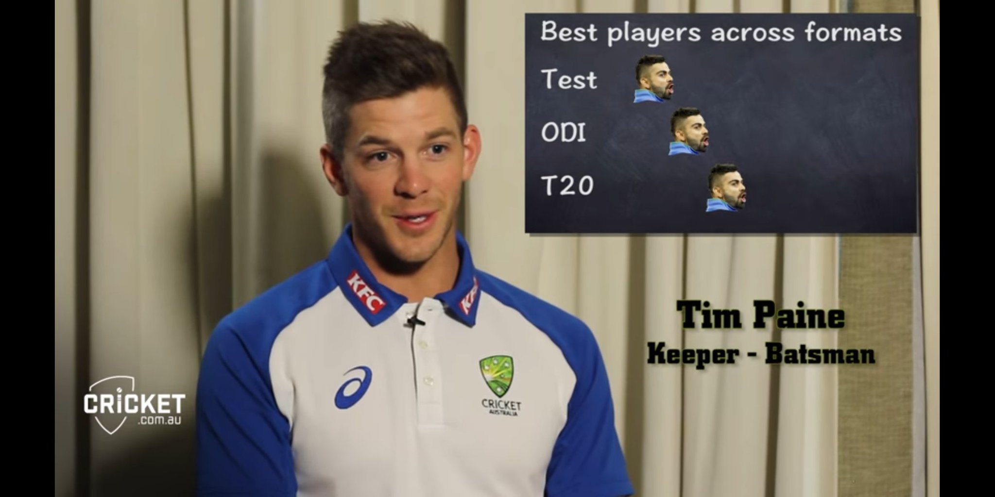 Many many returns of the day who stolen a billion of hearts by saying this. Happy Birthday Tim Paine 