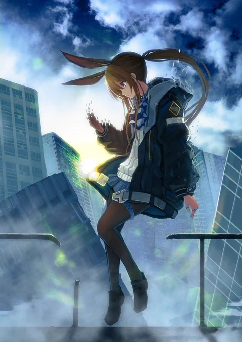 #これが私の代表作
このアーミヤが一番反響大きくていまだに超えられないです(^^; 