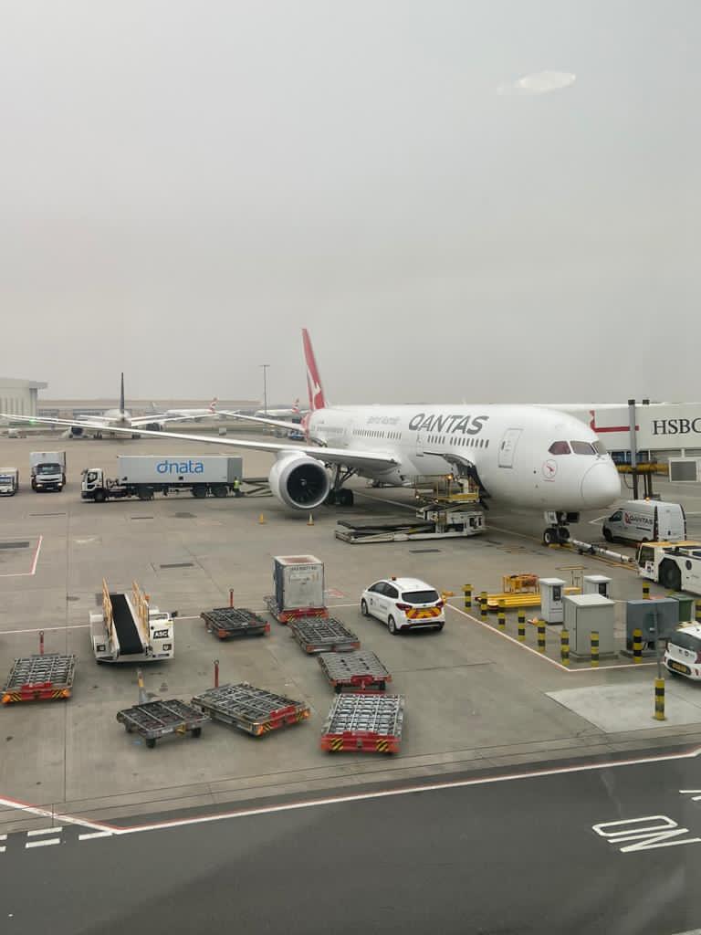 dfat's tweet photo. Welcome back to the 286 passengers who flew into Australia from London and New Delhi last week. We’re working with @Qantas and governments around the 🌏 to help more Australians return and to support those facing difficulty overseas due to COVID19. https://t.co/Ek6X5VqbVC