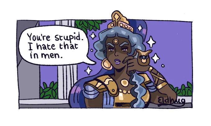 I believe in mean sapphic supremacy #HadesGame 