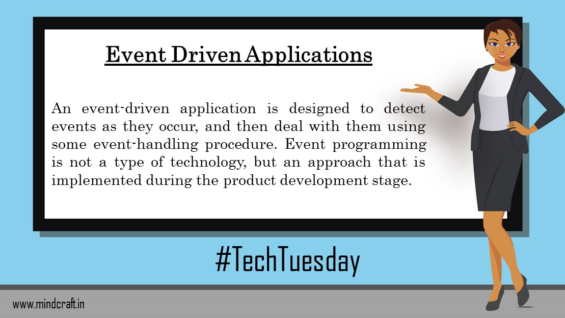 MindCraftGlobal's tweet image. #TechTuesday #EventDrivenApplications #MindCraftSoftware #MindCraftGlobal