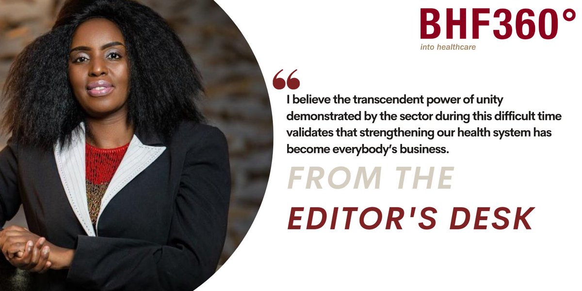 "The 7th edition of #BHF360 contains updates from several of our neighbours in the SADC region. We focus on how funders put the needs of the health citizen first during the pandemic." Download now by clicking on the link below:
bit.ly/33QdHJO