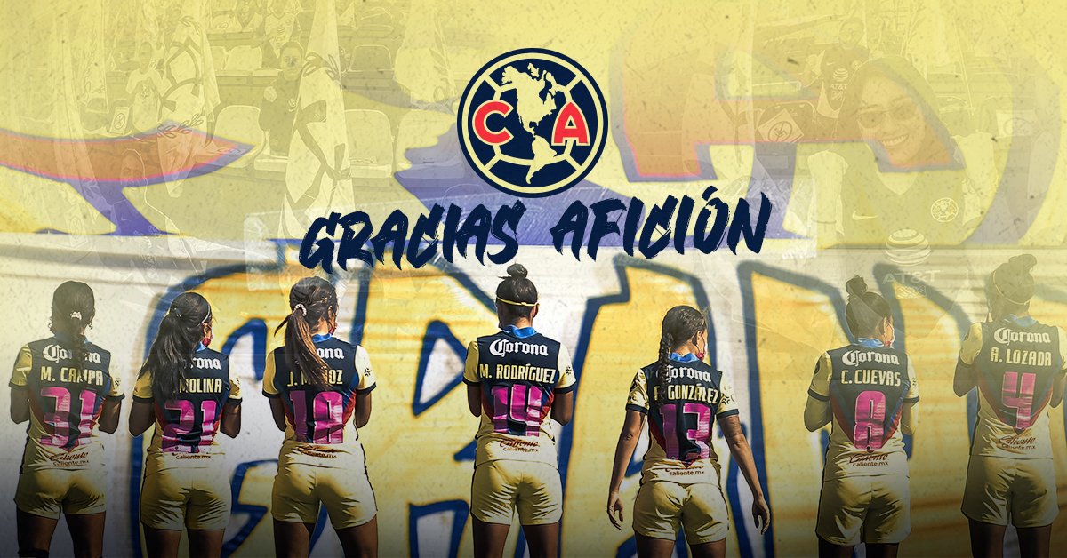 Gracias Águilas, por su apoyo incondicional 🦅

🔸 #SOMOSAMÉRICA 🔸